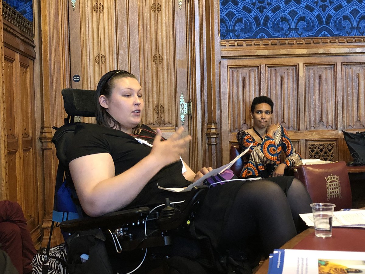 Lucy Watts MBE speaking at the Lancet Commission Palliative Care Report UK Launch at the UK House of Lords